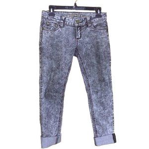 Dollhouse Gray Acid Wash Denim Jeans - Size 1